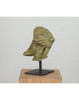 Bronze Hermes Bust Sculpture-18. Asian & Chinese Furniture, Art, Antiques, Vintage Home Décor for sale at FEA Home