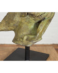 Bronze Hermes Bust Sculpture-19. Asian & Chinese Furniture, Art, Antiques, Vintage Home Décor for sale at FEA Home