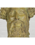 Bronze Hermes Bust Sculpture-7. Asian & Chinese Furniture, Art, Antiques, Vintage Home Décor for sale at FEA Home