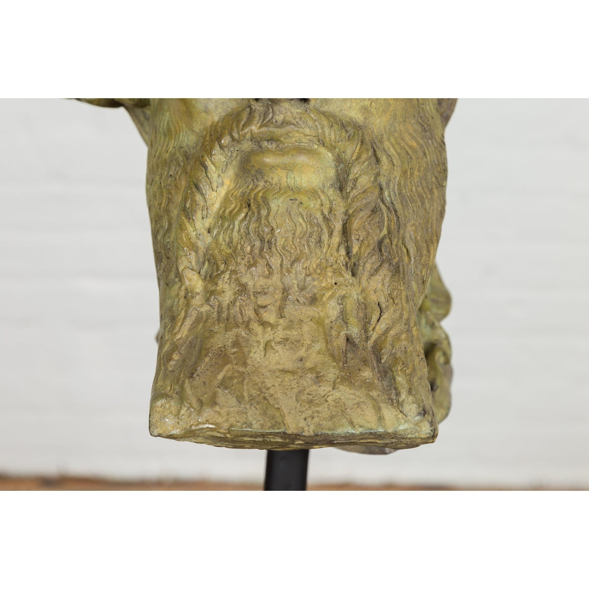 Bronze Hermes Bust Sculpture-8. Asian & Chinese Furniture, Art, Antiques, Vintage Home Décor for sale at FEA Home