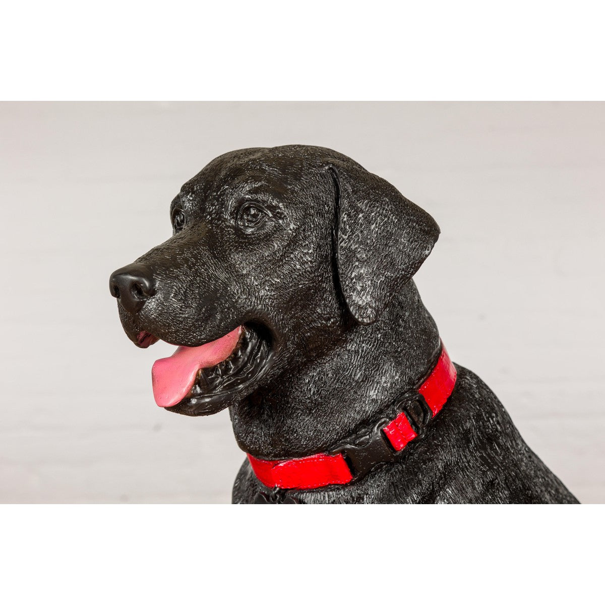 Life-size Bronze Dog Statue of a Pet Labrador-5. Asian & Chinese Furniture, Art, Antiques, Vintage Home Décor for sale at FEA Home