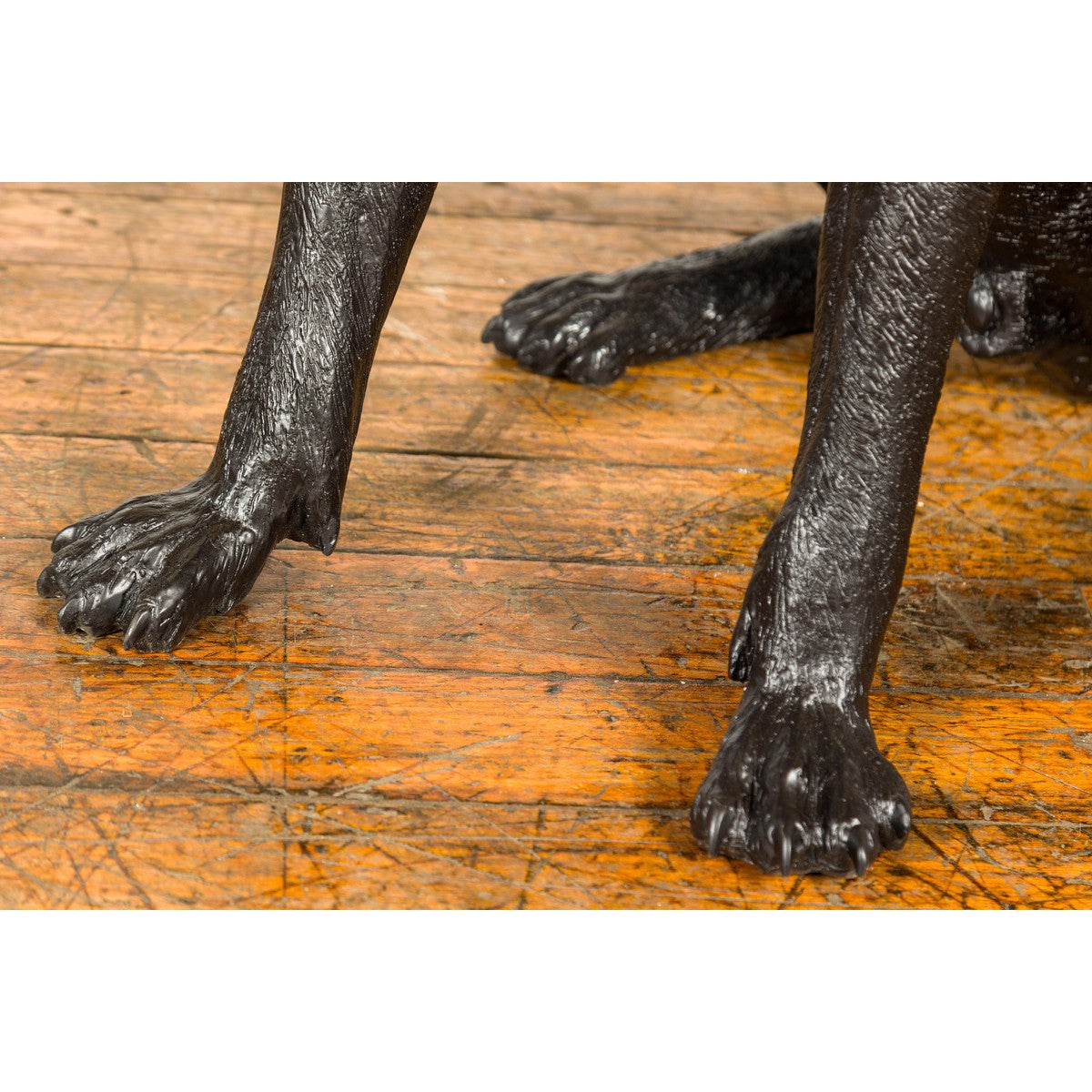 Life-size Bronze Dog Statue of a Pet Labrador-9. Asian & Chinese Furniture, Art, Antiques, Vintage Home Décor for sale at FEA Home