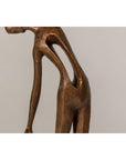 Bronze Tabletop Statuette Depicting an Abstract Inspired Woman on Marble Base-10. Asian & Chinese Furniture, Art, Antiques, Vintage Home Décor for sale at FEA Home