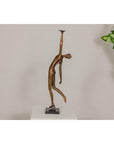 Bronze Tabletop Statuette Depicting an Abstract Inspired Woman on Marble Base-14. Asian & Chinese Furniture, Art, Antiques, Vintage Home Décor for sale at FEA Home
