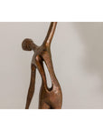 Bronze Tabletop Statuette Depicting an Abstract Inspired Woman on Marble Base-17. Asian & Chinese Furniture, Art, Antiques, Vintage Home Décor for sale at FEA Home