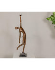 Bronze Tabletop Statuette Depicting an Abstract Inspired Woman on Marble Base-18. Asian & Chinese Furniture, Art, Antiques, Vintage Home Décor for sale at FEA Home