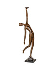 Bronze Tabletop Statuette Depicting an Abstract Inspired Woman on Marble Base-19. Asian & Chinese Furniture, Art, Antiques, Vintage Home Décor for sale at FEA Home