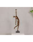 Bronze Tabletop Statuette Depicting an Abstract Inspired Woman on Marble Base-2. Asian & Chinese Furniture, Art, Antiques, Vintage Home Décor for sale at FEA Home