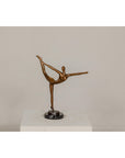 Contemporary Bronze Tabletop Abstract Ballerina Statue-3. Asian & Chinese Furniture, Art, Antiques, Vintage Home Décor for sale at FEA Home