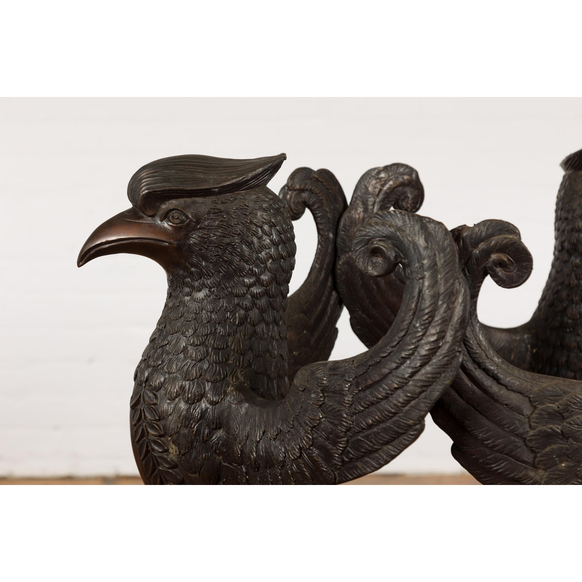 Contemporary Bronze Griffins Table Base-10. Asian & Chinese Furniture, Art, Antiques, Vintage Home Décor for sale at FEA Home