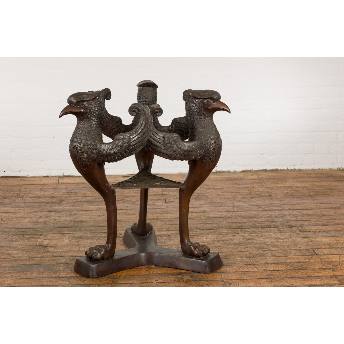 Contemporary Bronze Griffins Table Base-15. Asian & Chinese Furniture, Art, Antiques, Vintage Home Décor for sale at FEA Home