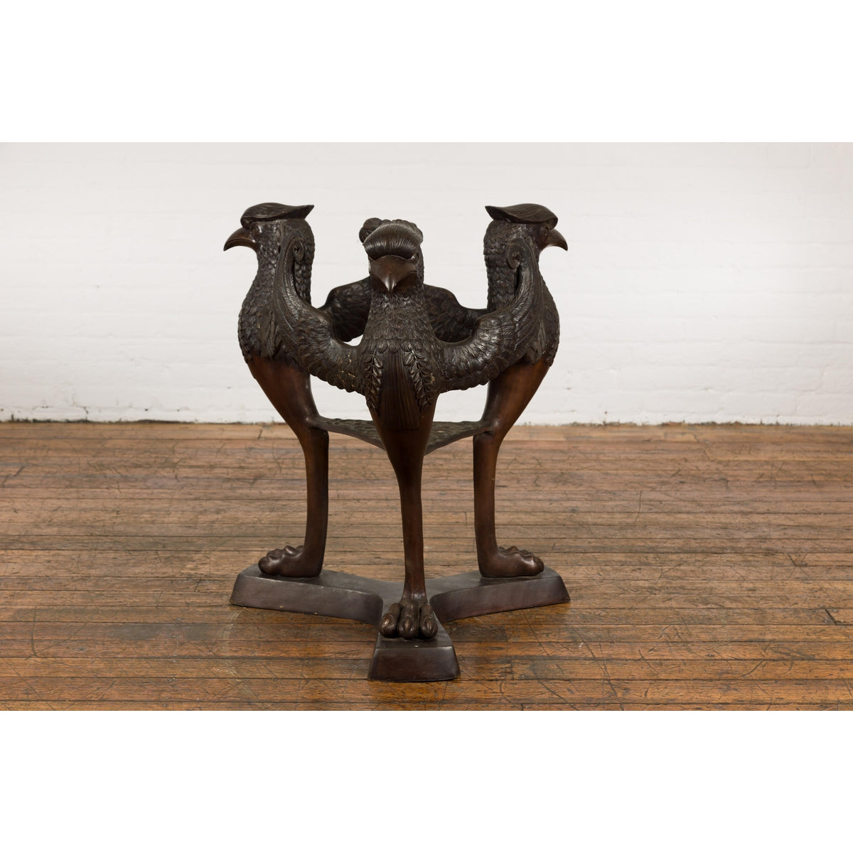 Contemporary Bronze Griffins Table Base-17. Asian & Chinese Furniture, Art, Antiques, Vintage Home Décor for sale at FEA Home