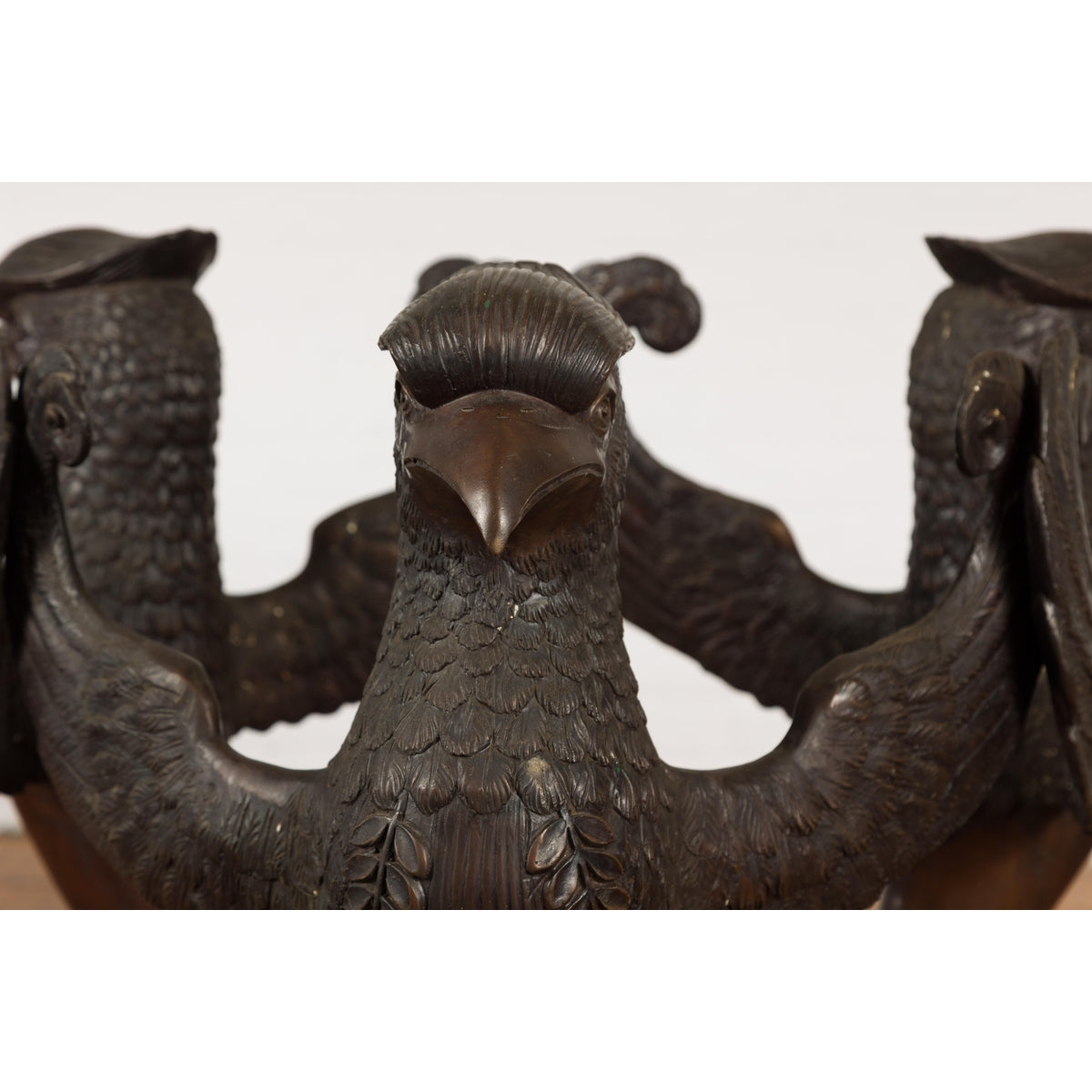 Contemporary Bronze Griffins Table Base-5. Asian & Chinese Furniture, Art, Antiques, Vintage Home Décor for sale at FEA Home