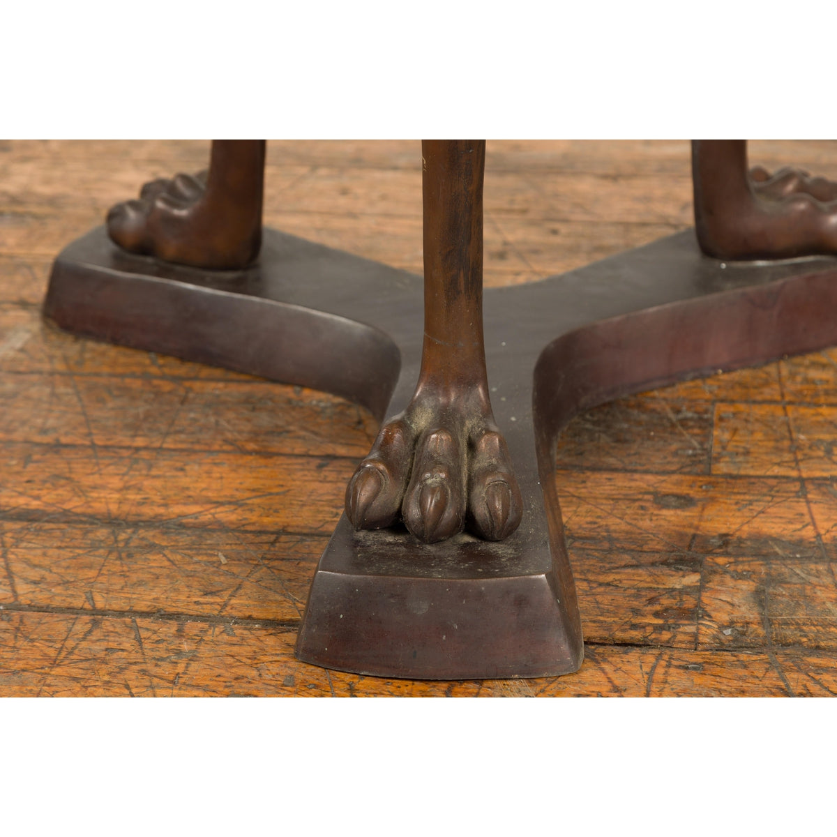Contemporary Bronze Griffins Table Base-7. Asian & Chinese Furniture, Art, Antiques, Vintage Home Décor for sale at FEA Home
