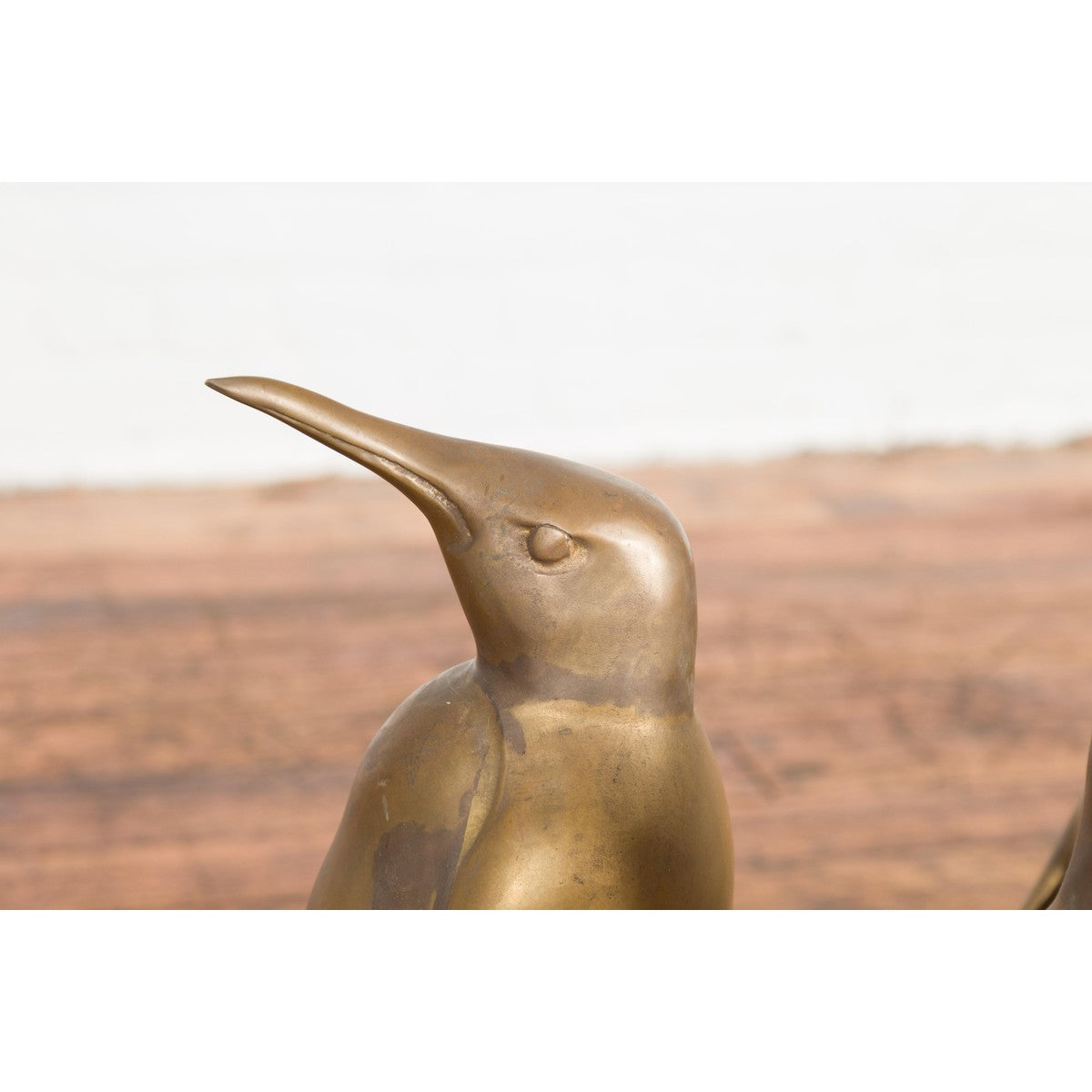 Bronze Triple Penguin Table Base with Gold Patina-8. Asian & Chinese Furniture, Art, Antiques, Vintage Home Décor for sale at FEA Home