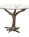 Bronze Tree Table in Brown Patina-1. Asian & Chinese Furniture, Art, Antiques, Vintage Home Décor for sale at FEA Home