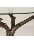 Bronze Tree Table in Brown Patina-6. Asian & Chinese Furniture, Art, Antiques, Vintage Home Décor for sale at FEA Home