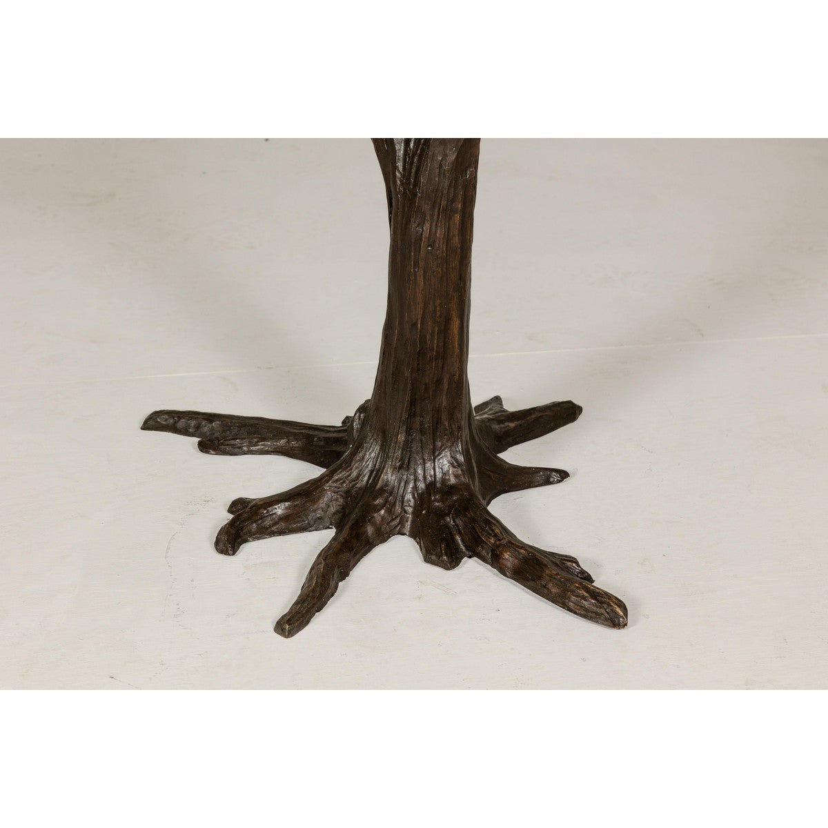 Bronze Tree Table in Brown Patina-9. Asian & Chinese Furniture, Art, Antiques, Vintage Home Décor for sale at FEA Home