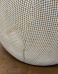 Round Brown & White Small Checkered Patterned Ceramic Vase, SKU , image 7