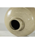 Sand-Colored Ceramic Vase with Rounded Shoulder and Tapered Base-13. Asian & Chinese Furniture, Art, Antiques, Vintage Home Décor for sale at FEA Home