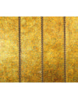 Scalloped Four-Panel Screen in Distressed Gold Leaf with Nailhead Trim-4. Asian & Chinese Furniture, Art, Antiques, Vintage Home Décor for sale at FEA Home