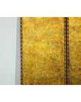 Scalloped Four-Panel Screen in Distressed Gold Leaf with Nailhead Trim-7. Asian & Chinese Furniture, Art, Antiques, Vintage Home Décor for sale at FEA Home