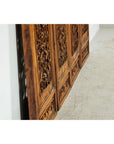 Set of Four Antique Architectural Panels with Carved Lattice and Figures-19. Asian & Chinese Furniture, Art, Antiques, Vintage Home Décor for sale at FEA Home