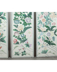Set of Four Individual Panels with Flowers & Butterflies - image 10