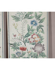 Set of Four Individual Panels with Flowers & Butterflies - image 17