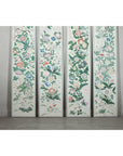 Set of Four Individual Panels with Flowers & Butterflies - image 4