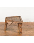 19th Century Indian Bullock Cart Made into a Coffee Table with Iron Details-15. Asian & Chinese Furniture, Art, Antiques, Vintage Home Décor for sale at FEA Home