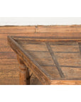 19th Century Indian Bullock Cart Made into a Coffee Table with Iron Details-5. Asian & Chinese Furniture, Art, Antiques, Vintage Home Décor for sale at FEA Home