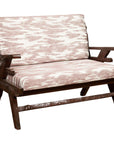 Antique Natural Edge Settee with Custom Upholstery and Rustic Character-1. Asian & Chinese Furniture, Art, Antiques, Vintage Home Décor for sale at FEA Home