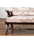 Antique Natural Edge Settee with Custom Upholstery and Rustic Character-10. Asian & Chinese Furniture, Art, Antiques, Vintage Home Décor for sale at FEA Home