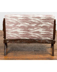 Antique Natural Edge Settee with Custom Upholstery and Rustic Character-16. Asian & Chinese Furniture, Art, Antiques, Vintage Home Décor for sale at FEA Home