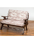 Antique Natural Edge Settee with Custom Upholstery and Rustic Character-5. Asian & Chinese Furniture, Art, Antiques, Vintage Home Décor for sale at FEA Home