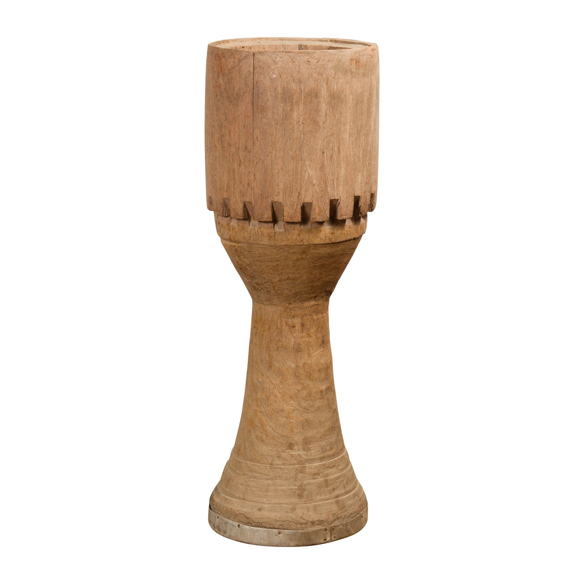 Antique Ceremonial Wooden Drum-10. Asian & Chinese Furniture, Art, Antiques, Vintage Home Décor for sale at FEA Home