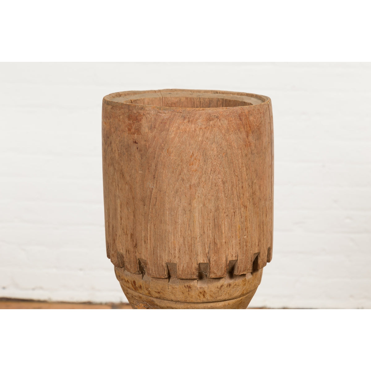 Antique Ceremonial Wooden Drum-5. Asian & Chinese Furniture, Art, Antiques, Vintage Home Décor for sale at FEA Home