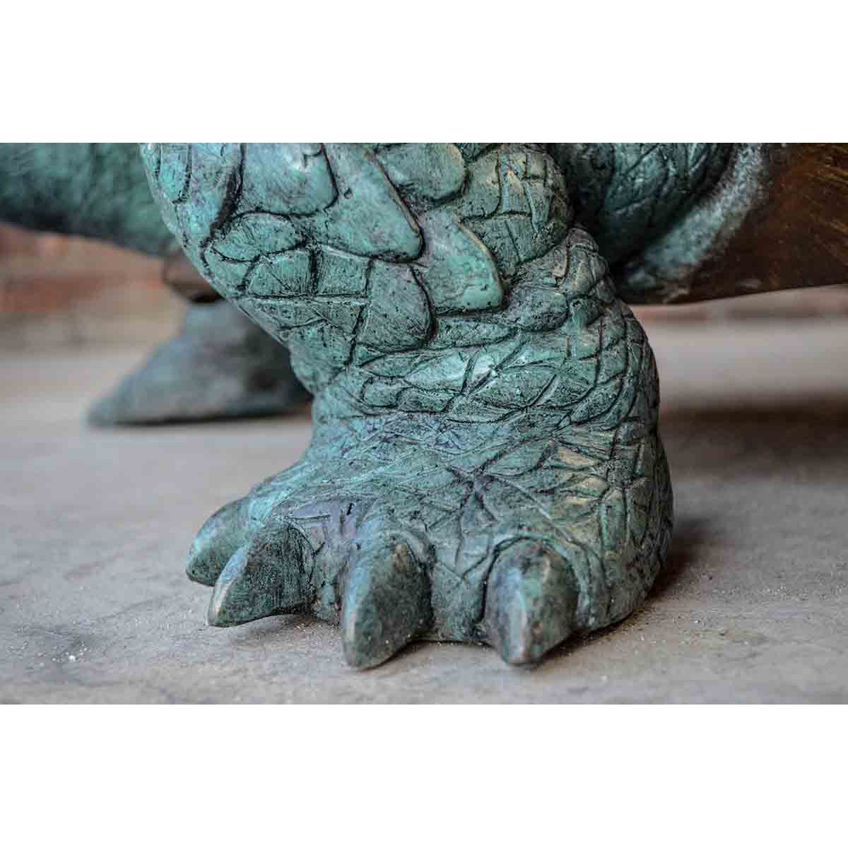 Bronze Fountain Garden Turtle Sculpture-11. Asian & Chinese Furniture, Art, Antiques, Vintage Home Décor for sale at FEA Home