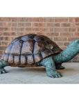 Bronze Fountain Garden Turtle Sculpture-2. Asian & Chinese Furniture, Art, Antiques, Vintage Home Décor for sale at FEA Home