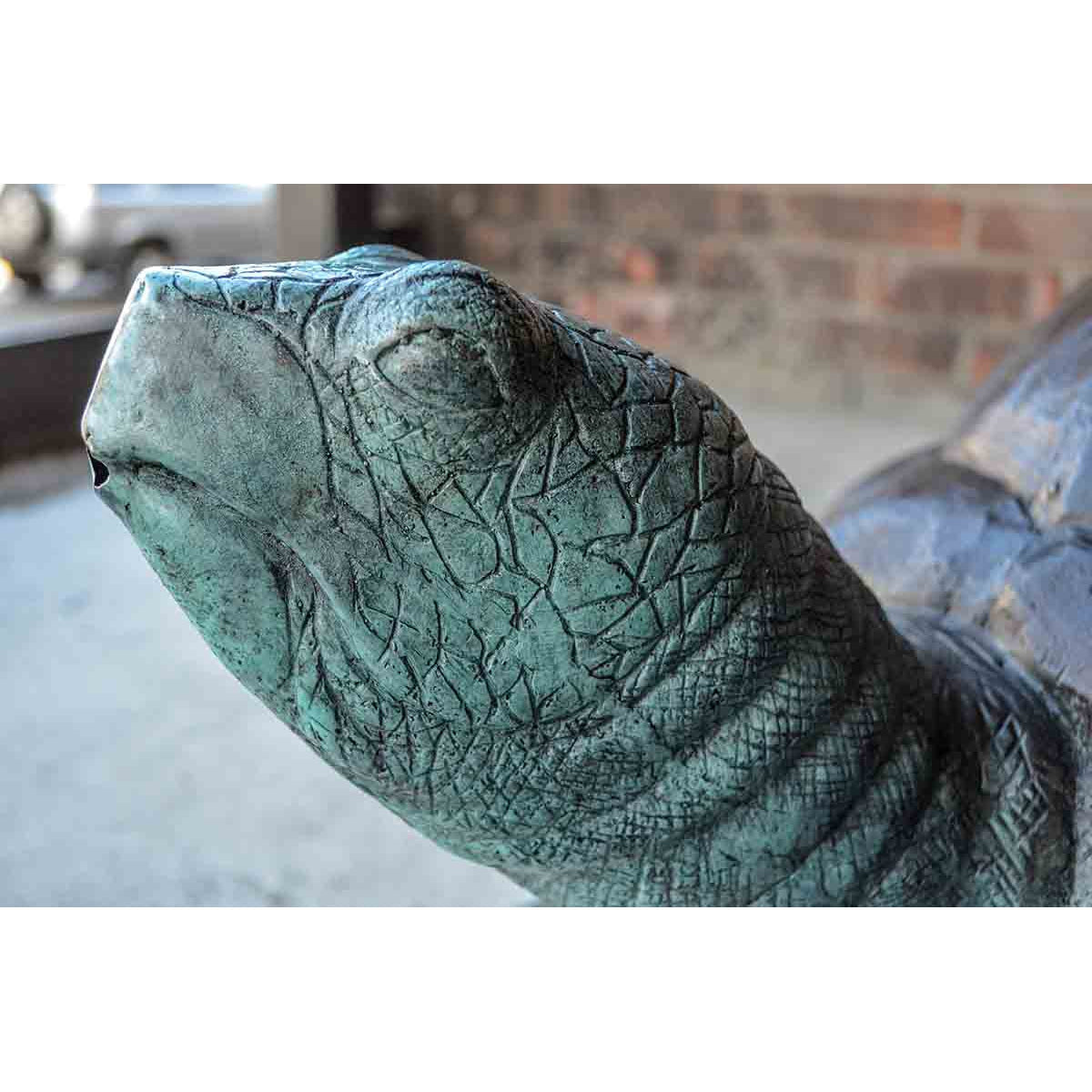 Bronze Fountain Garden Turtle Sculpture-4. Asian & Chinese Furniture, Art, Antiques, Vintage Home Décor for sale at FEA Home