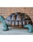 Bronze Fountain Garden Turtle Sculpture-8. Asian & Chinese Furniture, Art, Antiques, Vintage Home Décor for sale at FEA Home