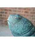 Bronze Fountain Garden Turtle Sculpture-9. Asian & Chinese Furniture, Art, Antiques, Vintage Home Décor for sale at FEA Home