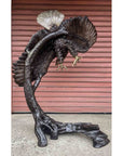 Flying Freedom Bronze Eagle Statue-11. Asian & Chinese Furniture, Art, Antiques, Vintage Home Décor for sale at FEA Home