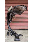 Flying Freedom Bronze Eagle Statue-12. Asian & Chinese Furniture, Art, Antiques, Vintage Home Décor for sale at FEA Home