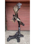 Flying Freedom Bronze Eagle Statue-14. Asian & Chinese Furniture, Art, Antiques, Vintage Home Décor for sale at FEA Home