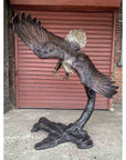 Flying Freedom Bronze Eagle Statue-3. Asian & Chinese Furniture, Art, Antiques, Vintage Home Décor for sale at FEA Home