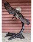 Flying Freedom Bronze Eagle Statue-4. Asian & Chinese Furniture, Art, Antiques, Vintage Home Décor for sale at FEA Home