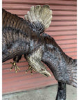 Flying Freedom Bronze Eagle Statue-7. Asian & Chinese Furniture, Art, Antiques, Vintage Home Décor for sale at FEA Home