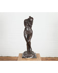 Bronze Tabletop Sculpture Inspired by Auguste Rodin's Eve-10. Asian & Chinese Furniture, Art, Antiques, Vintage Home Décor for sale at FEA Home